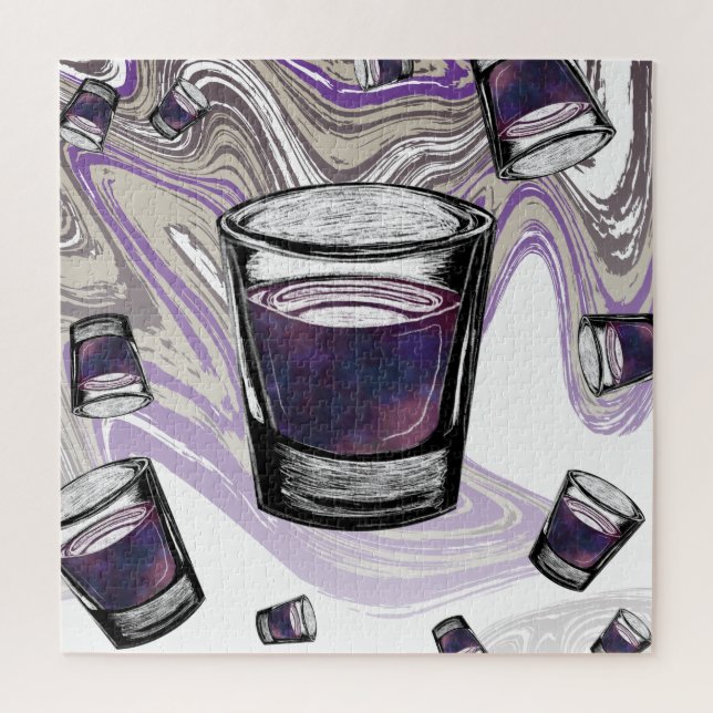 shot glasses jigsaw puzzle (Vertical)