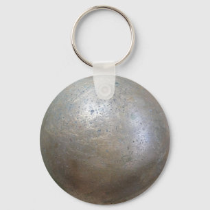 shot put implement key ring
