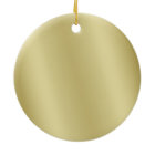 Shot Putter Gold Toned Medal Ornament