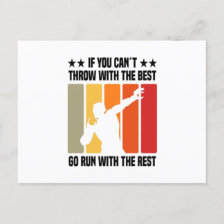 Shot Putter Postcard