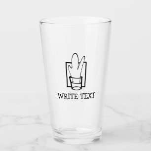 Shot Splash Glass Tumbler