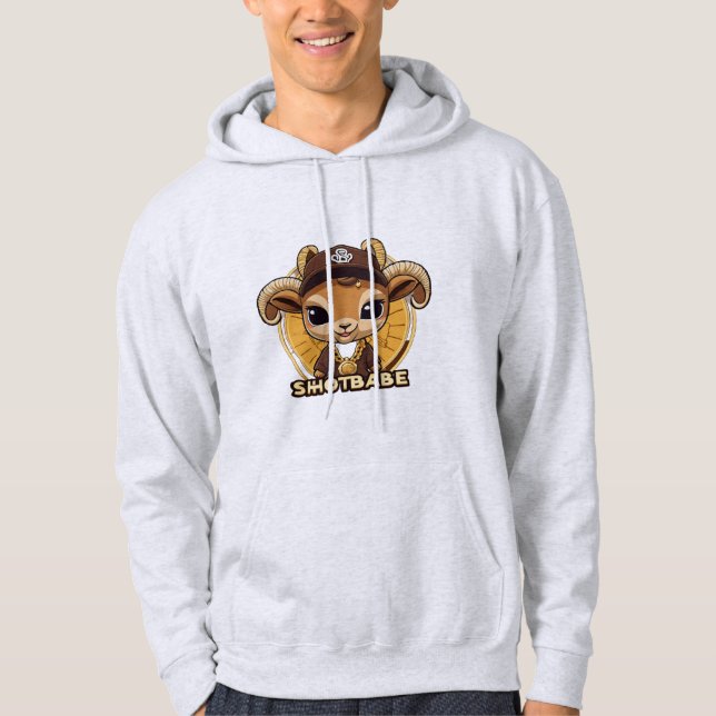 ShotBaeB Classic Ash  Hoodie (Front)