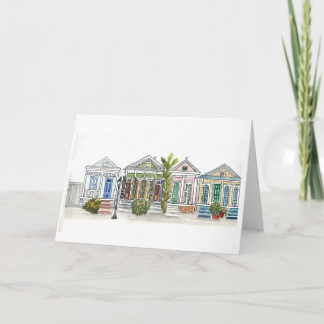 Shotgun Houses Card (Front)