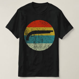 shotgun retro vintage silhouette 70S T-Shirt