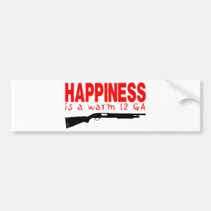 SHOTGUN SHOOTING BUMPER STICKER