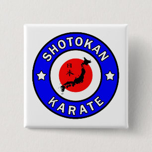 Shotokan Karate 15 Cm Square Badge