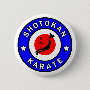 Shotokan Karate 6 Cm Round Badge