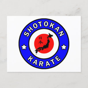 Shotokan Karate Postcard