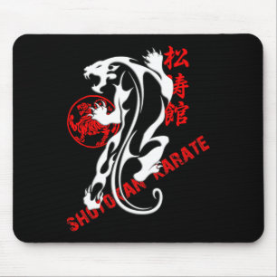 Shotokan Karate Tiger Prowess - Martial Arts Budo Mouse Pad
