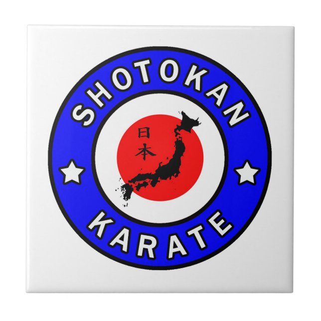 Shotokan Karate Tile (Front)