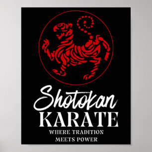 Shotokan Karate Where Tradition Meets Power Poster