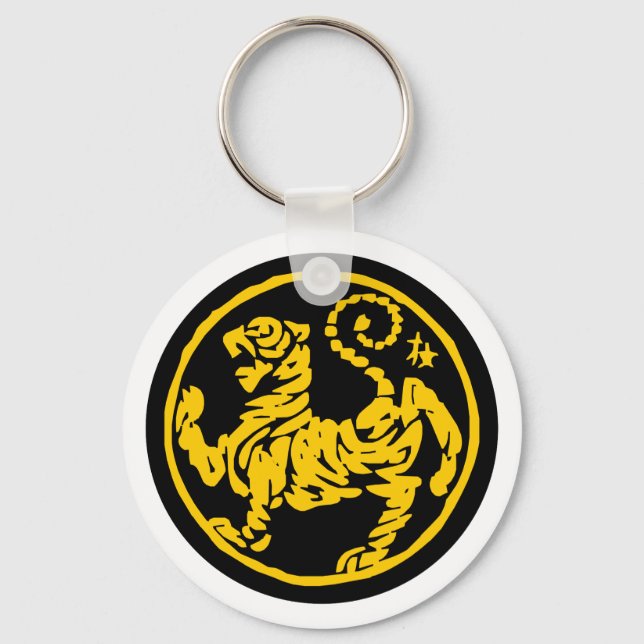Shotokan Tiger Key Ring (Front)