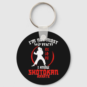 Shotokan Tiger Woman Girl Lady Practicioner Shotok Key Ring