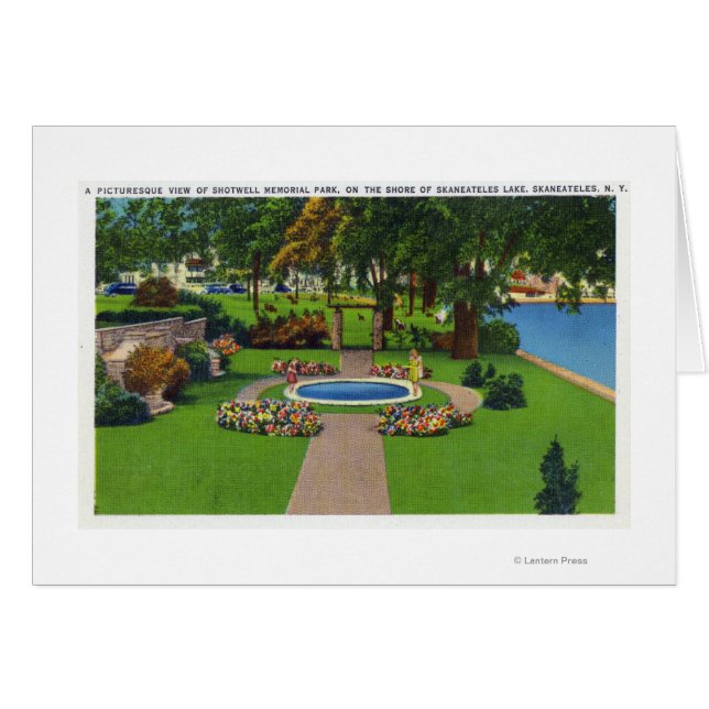 Shotwell Memorial Park Scene by the Lake Shore (Front Horizontal)