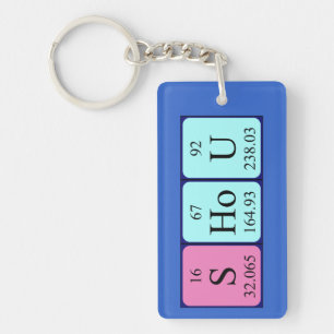 Shou periodic table name keyring