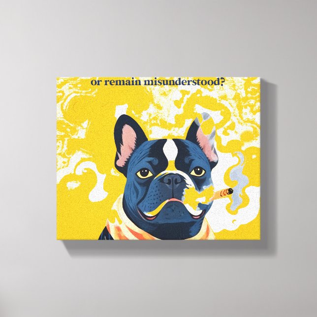 Should I Over Explain Myself  Canvas Print (Front)