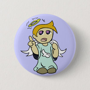 Shoulder Angel Button