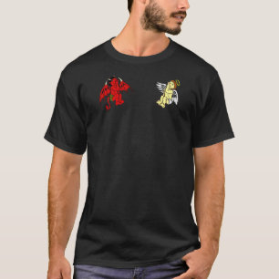 Shoulder Angel Devil Conscience Temptation Inner C T-Shirt