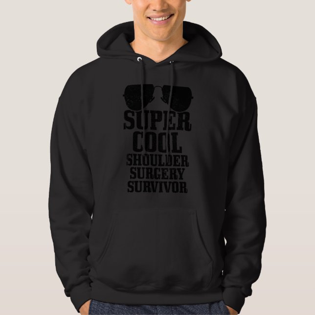 Shoulder Surgery Joint Replacement Recovery Get We Hoodie (Front)