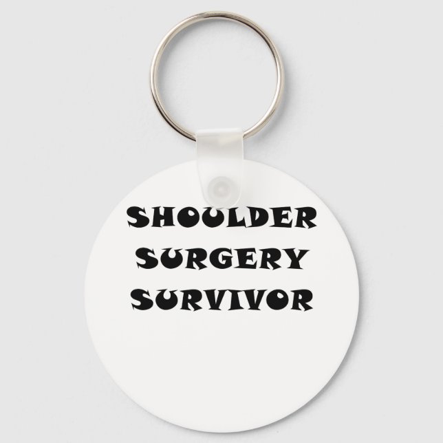 Shoulder Surgery Survivor Key Ring (Front)
