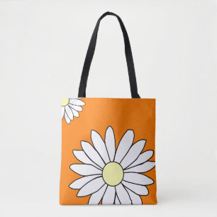 Shoulder Tote Bag - Summer Daisy