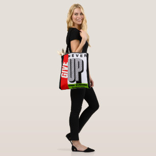 Shoulder Tote bags never give up pushing forward