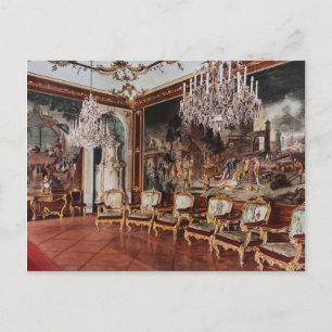 Shounbroune Palace, interior, Vienna, Austria Postcard