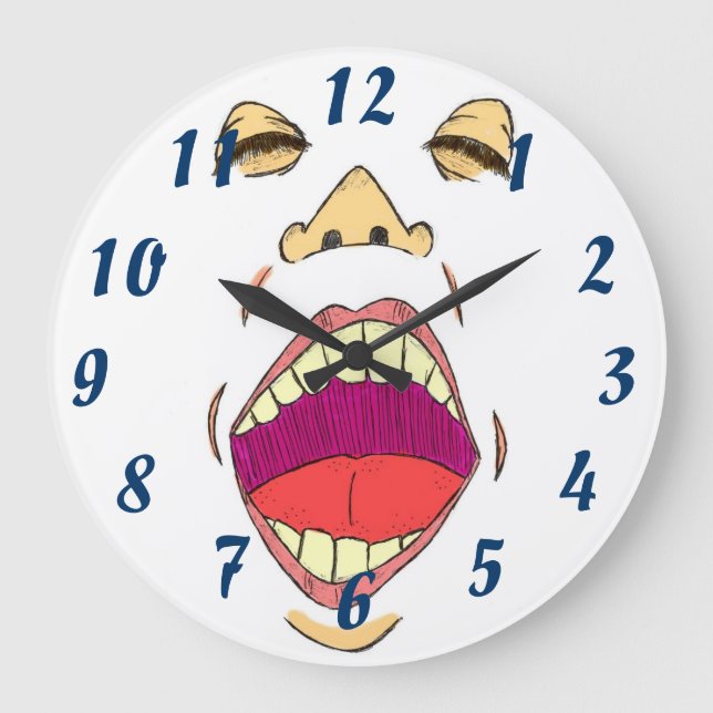 "Shout" Clock (Front)