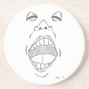 "Shout" Coaster