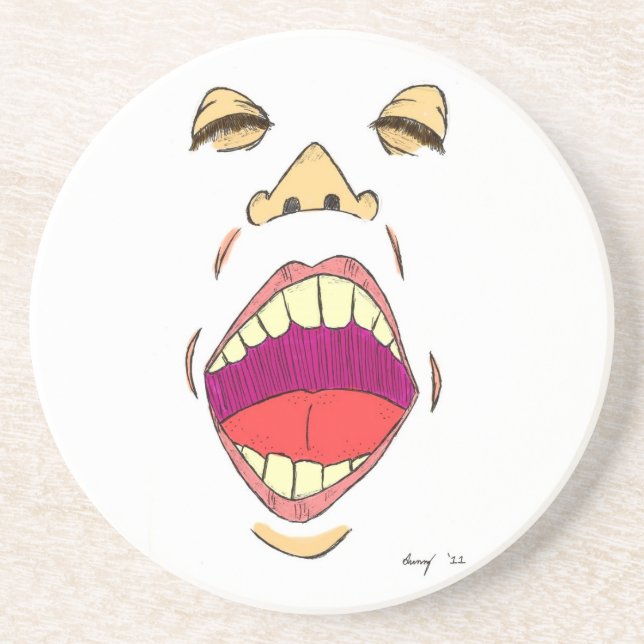 "Shout" Coaster (Front)