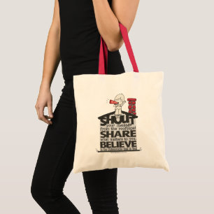 Shout from the Rooftops Tote Bag