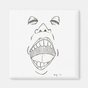 "Shout" Magnet