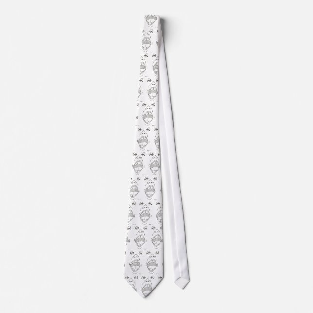 "Shout" Necktie (Front)