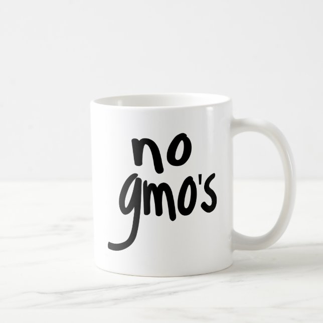 Shout No GMO's Protect our Food Coffee Mug (Right)