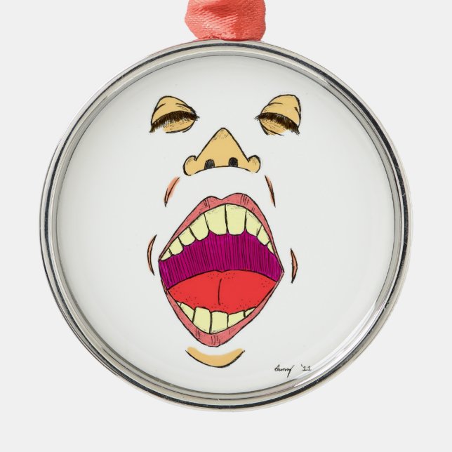 "Shout" Ornament (Front)