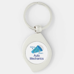 Shout Out for Auto Mechanics Key Ring