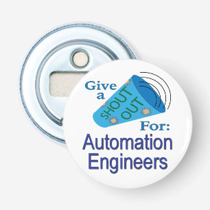 Shout Out for Automation Engineers Bottle Opener
