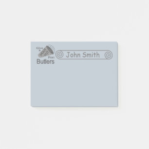 Shout Out for Butlers 4x3 Post-it Notes
