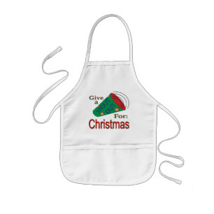 Shout Out for Christmas Kids Apron