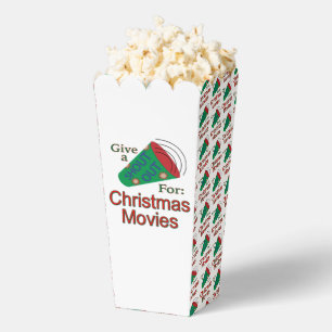 Shout Out for Christmas Movies Popcorn  Favour Box