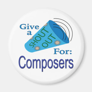Shout Out for Composers Magnet