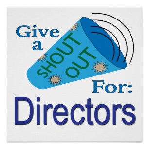 Shout Out for Directors Poster