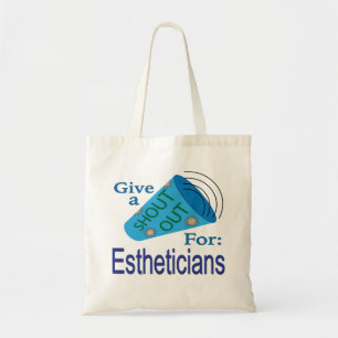 Shout Out for Estheticians Tote Bag