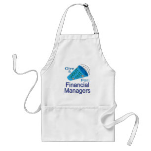 Shout Out for Financial Managers Standard Apron