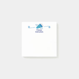 Shout Out for Fitness Instructors Post-it Notes