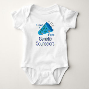 Shout Out for Genetic Counsellors Baby Bodysuit