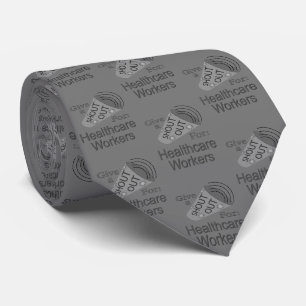 Shout Out for Healthcare Workers Tie