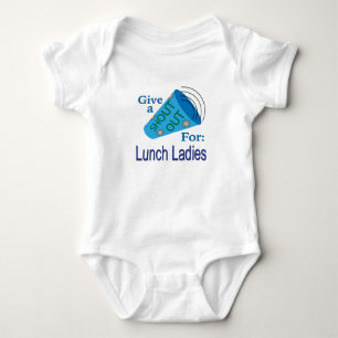 Shout Out for Lunch Ladies Baby Bodysuit