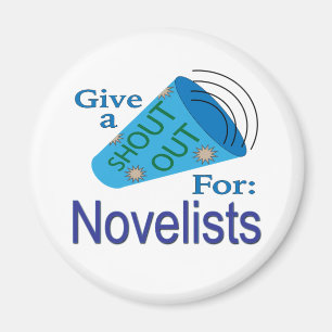 Shout Out for Novelists Magnet