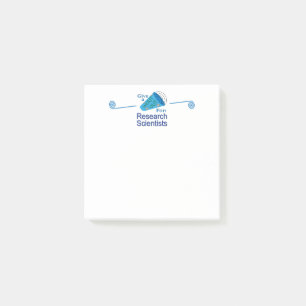 Shout Out for Research Scientists Post-it Notes